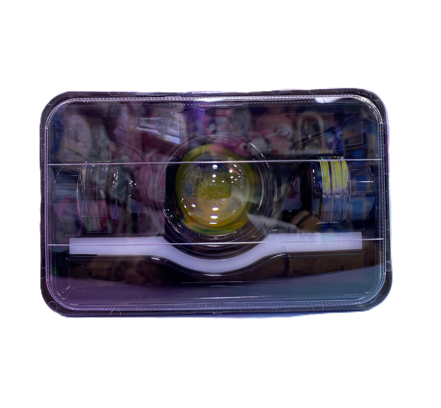 FAROLA RECTANGULAR LUZ LED MULTICOLOR