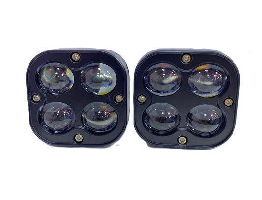 EXPLORADORA CUADRADA BICOLOR